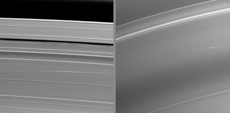 Illustration for article titled Here's what it looks like when meteors hit the rings of Saturn